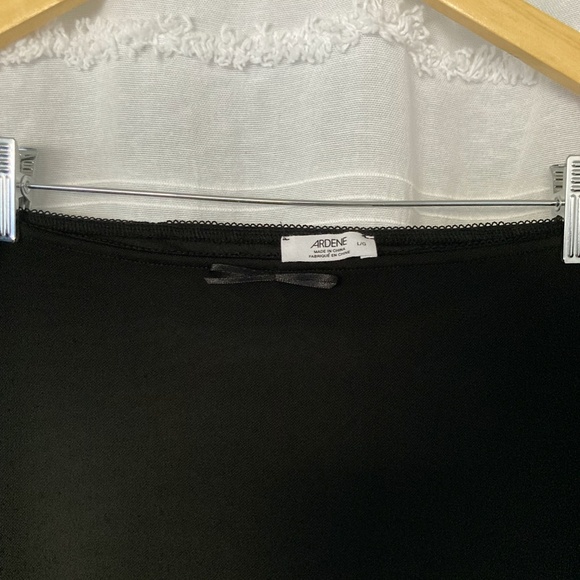 3/$10 SALE Mesh Overlay Ruffle Hem Maxi Skirt NWOT - Picture 4 of 4